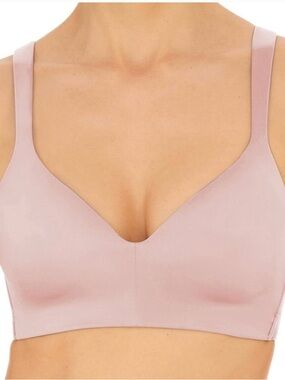 NWT NATORI Revelation Wireless Contour Bra Size 36DD Rose Beige Everyday Comfort